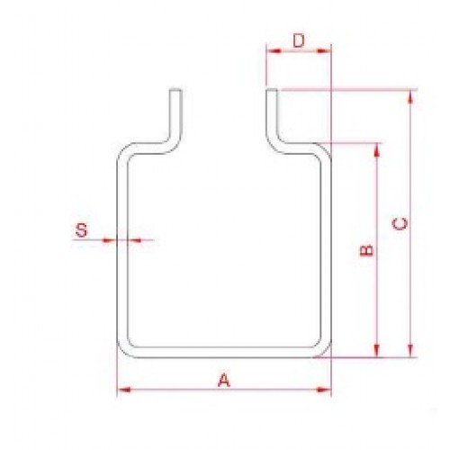 6 Galvaniz Açık Profil 3